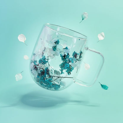 Термо чаша със сушени цветя - перфектен подарък