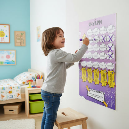 Ученически календар, който превръща навиците в игра