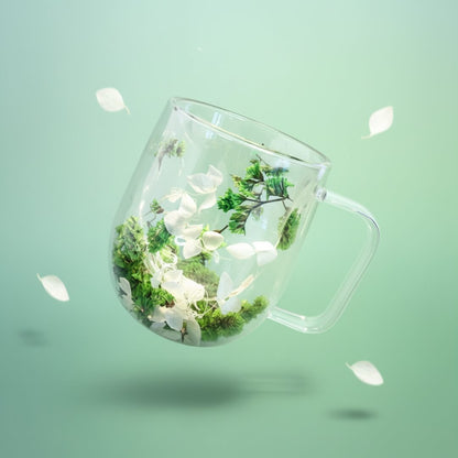 Термо чаша със сушени цветя - перфектен подарък