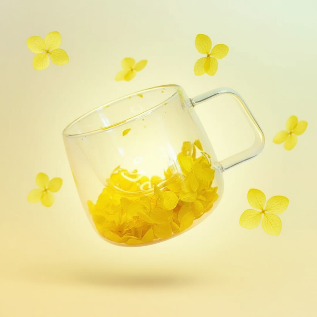 Уникална термо чаша със сушени цветя – перфектен подарък